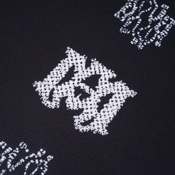 AMIRI Black and White Patterned Sweater - Picture 4 of 8